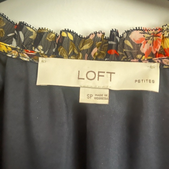 Floral Tie Neck Swing Dress - Picture 5 of 6